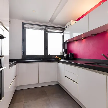 Floor With Eiffel Tower View And Roof Lejlighed