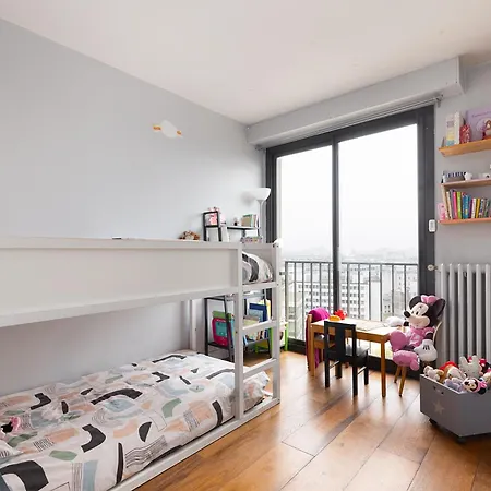 Floor With Eiffel Tower View And Roof * Paris